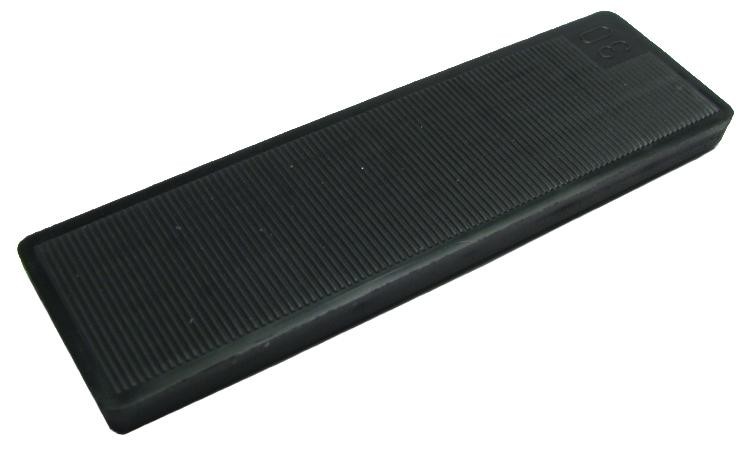 Cale à vitrage en PVC 6x24x100 noir/1000