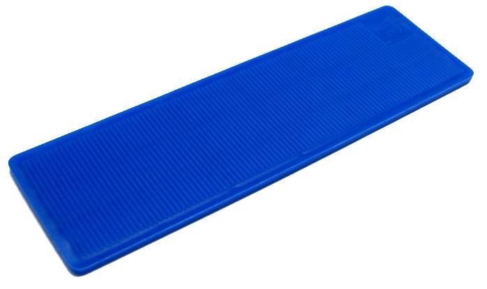 PVC kaleerblokjes voor glas 2x30x100 blauw/1000