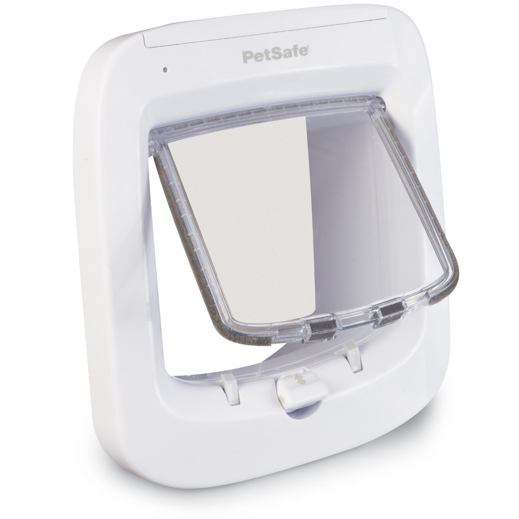 CHATIERE A PUCE MICROCHIP BLANC - PPA19-16145