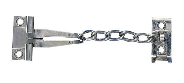 C1 ARRET PORTE CHAINE COURTE NICKELE 120 MM