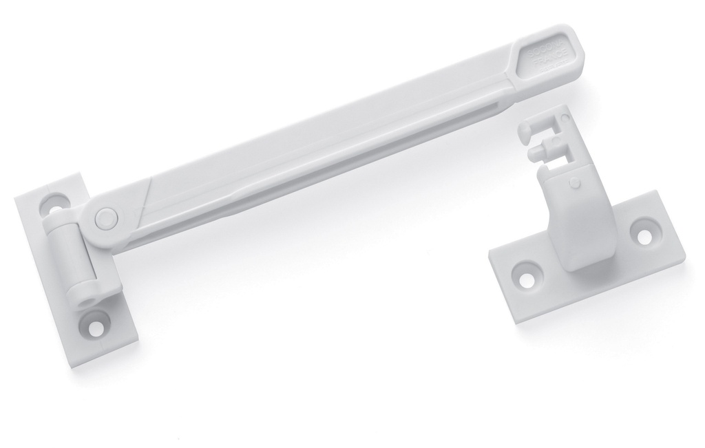 G1 VENSTERHAAK STICKAIR WIT PVC