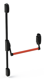 [24402FNRH2] ANTIPANIC 402/FNRH/2 ROOD/ZWART 2 PUNTEN 1150 MM