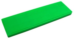 [1810544100] PVC kaleerblokjes voor glas 5x44x100 groen/500